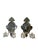 Late 19th Century Antique Venetian Two Arm Silver Mirrored Candle Sconces With Etching - Set of 2 For Sale - Image 4 of 12