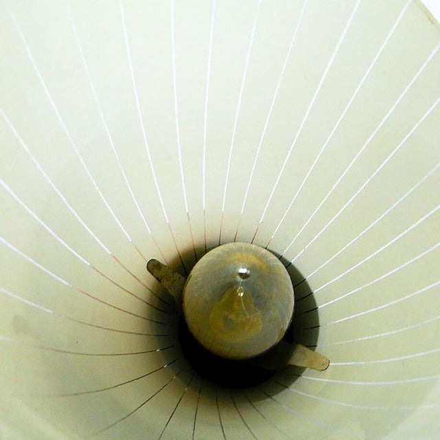 Pop Art Glass Bedside Lamp, Poland, 1960s For Sale - Image 4 of 8