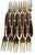 1980s Lord Nelson Marco Polo Bronze and Rosewood Flatware - 50 pcs For Sale - Image 10 of 12
