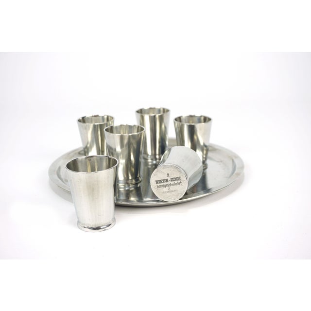 Bauhaus Liqueur Set by Karl Raichle, 1930s For Sale - Image 11 of 17