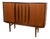 Mid-Century Modern Teak Highboard, Denmark, 1960s For Sale