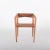 Tan "Zoo" Oiled Indoor Solid Teak Indoor/Outdoor Dining Chair by Maximilian Eicke for Max Id NY For Sale - Image 8 of 10