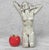 Original 1980 Studio Pottery Nude Women Sculpture Nicely Designed with a Wonderful Iridescent Luster Glaze Stands 12" Tall...