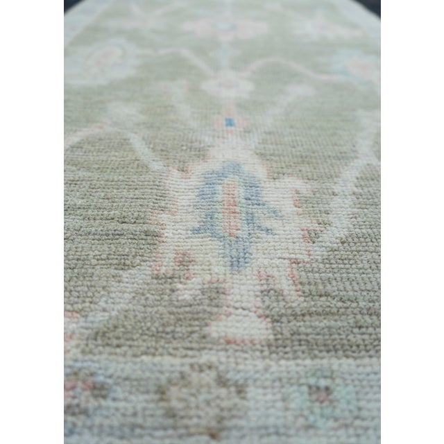 Oushak Rug 2' x 4'3" #17140 For Sale In Houston - Image 6 of 8
