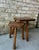 Pair of Small Vintage Wooden Nesting Side Tables, France For Sale - Image 11 of 12