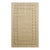 8x10 Jasmine Alluring Beige Solid Open Modern Handmade Wool Carpet Rug For Sale