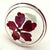 Mid 20th Century Bohemian Style Ruby Red Crystal Decanter & Goblet, Set of 2 Pieces For Sale - Image 5 of 8