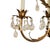 Italian Hollywood Regency Gilt Tole 9-Arm Chandelier With Crystal Drops, 1950s For Sale - Image 9 of 10