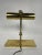 Metal Vintage Ministeriale Table Lamp in Brass, 1960s For Sale - Image 7 of 11