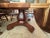 Wood Cherry Dining Table and 8 Chairs From the Early 1900’s For Sale - Image 7 of 10