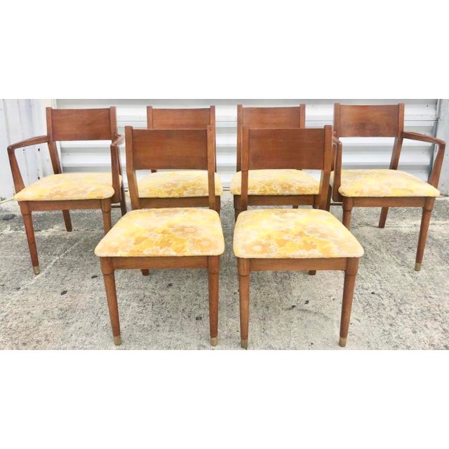 Six Vintage Drexel Dining Chairs Chairish