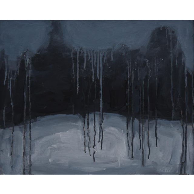 Paint Melt With Me, Contemporary Semi-Abstract Painting, by Stephen Remick For Sale - Image 7 of 7