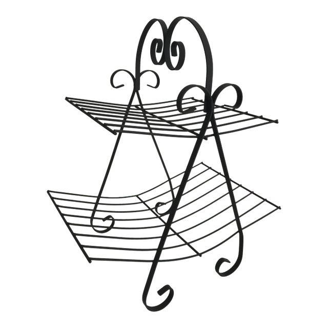 Mid Century Magazine Rack For Sale