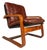Mid-Century Scandinavian Modern Bentwood Lounge Chair in the Manner of Ingmar Relling, Scandinavia, C. 1980s For Sale