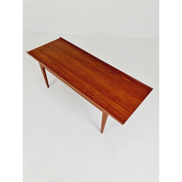 Wood Danish Teak Coffee Table by Finn Juhl for France & Son, Denmark , 1950s For Sale - Image 7 of 18