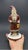 Large Santa Belsnickel Chalkware Sculpture Cast From c.1920 German Mold For Sale - Image 4 of 6
