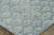 Sky Blue Contemporary Block Print Geometric Natural Silk Runner by Rug & Kilim, India For Sale - Image 8 of 8