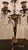 This listing features a pair of six candle bronze candelabras with hand-carved hanging crystals that originate around the...