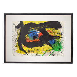 1973 Lithograph From “Derriere Le Miroir,” No. 203 by Joan Miró