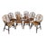19th Century Antique English Windsor Chairs - Set of 8 For Sale