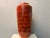 Black Vintage Fat Lava Vase in Orange from Scheurich, 1970s For Sale - Image 8 of 16