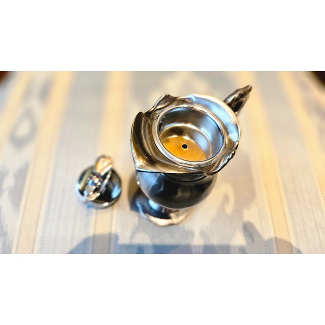 Metal Vintage Victorian Style Table Cigar Lighter For Sale - Image 7 of 7