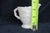 Glass Mid 20th Century Westmoreland Bramble Maple Leaf Pattern White Milk Glass Creamer Pitcher For Sale - Image 7 of 17