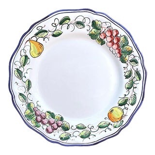Frutta Dinner Plate, Simplified For Sale