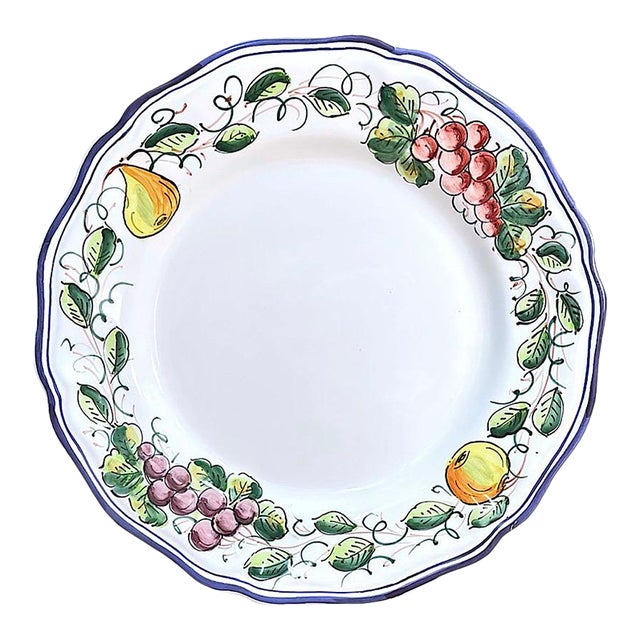 Frutta Dinner Plate, Simplified For Sale
