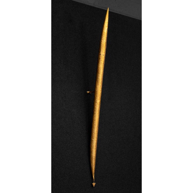 Metal Jean-Jacques Argueyrolles Gilt Metal Sconces, Pair For Sale - Image 7 of 8