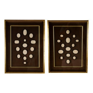 Antique Box Framed Grand Tour Giovanni Liberotti Intaglios 19 Th Century, Set of 2 For Sale