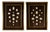 Antique Box Framed Grand Tour Giovanni Liberotti Intaglios 19 Th Century, Set of 2 For Sale