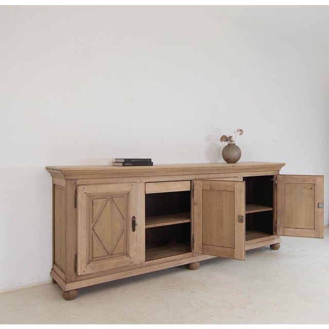 Vintage Oak Sideboard, 1930s For Sale - Image 11 of 18