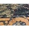 1750ss Green Antique French Verdure Tapestry Rug 9'8" X 10'4" Flatweave Wool Carpet For Sale - Image 9 of 9