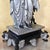 19th-Century Victorian Spelter Greek Muse & Classical Maiden Statues – Pair For Sale - Image 12 of 18