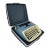 Vintage Blue Royal Aristocrat Portable Typewriter With Case For Sale