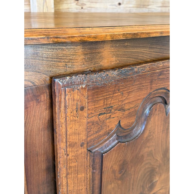 Late 19th Century French Provincial Louis XV Walnut Three-Door Enfilade For Sale In Naples, FL - Image 6 of 12