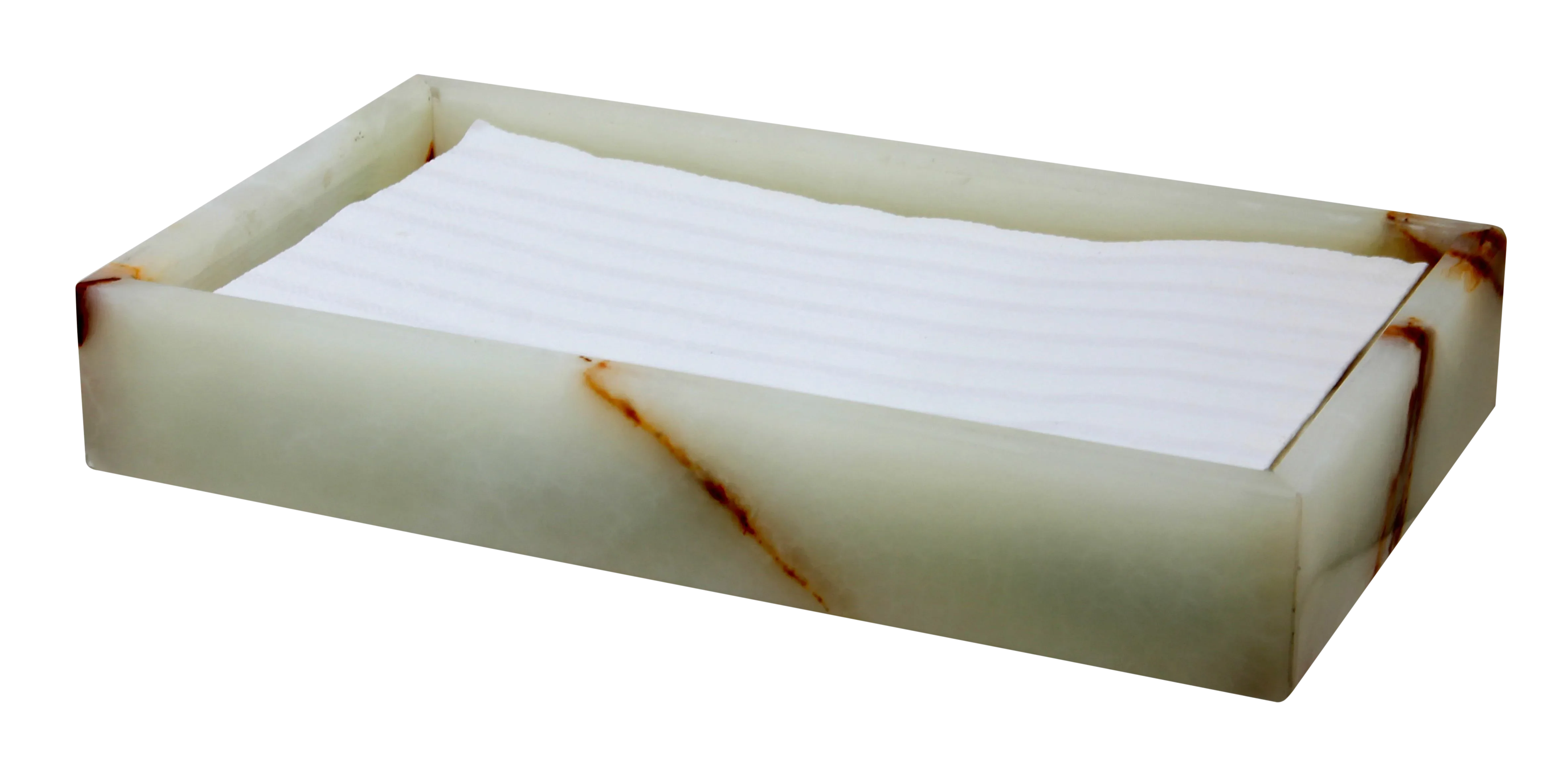 Marble Crafter Guest Towel Tray