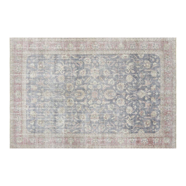 1960s Turkish Oushak Rug For Sale
