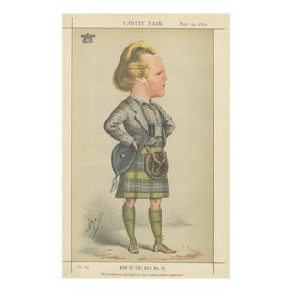 Vanity Fair, Men of the Day No. 13, 1870, Paper For Sale