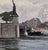 Jean-Louis Lefort –1910s Paris, Pont De Grenelle & Statue of Liberty–Oil Painting For Sale - Image 9 of 12