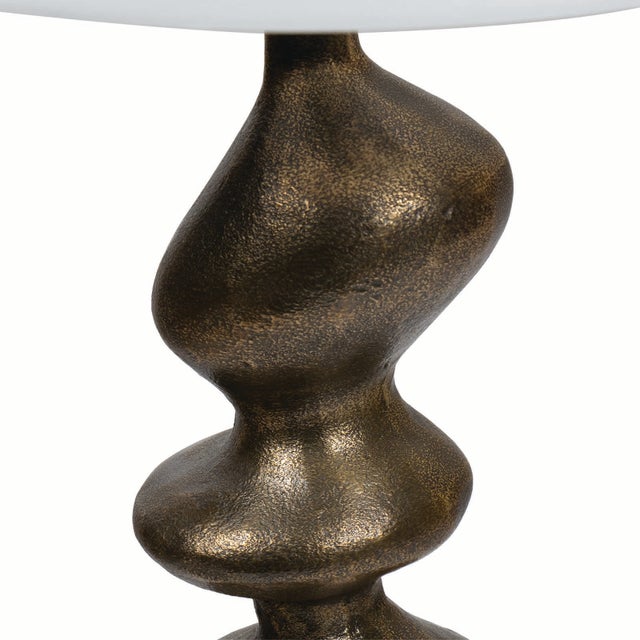 Contemporary Blobby Table Lamp, Brass For Sale - Image 3 of 5