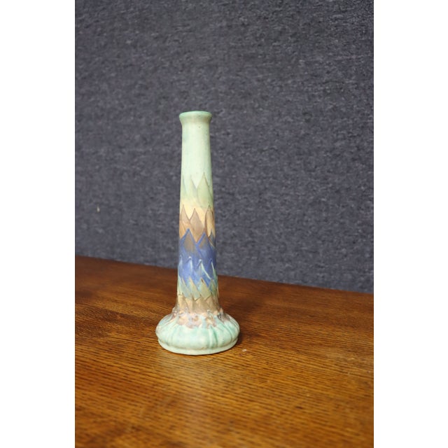 Antique Peters & Reed Landsun Art Pottery Vase, Attributed For Sale - Image 4 of 10