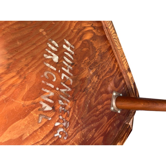 Mid Century Modern Boomerang Kidney Form Tile Top Coffee Table by Hohenberg For Sale - Image 12 of 12