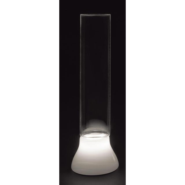 Miro Table Lamp by Kreoo Design Designed by Enzo Berti Dimensions: Ø 15 x H 46 cm. Materials: Ambra onyx and transparent...