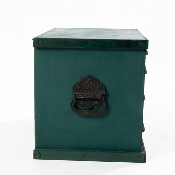 Antique 4 Drawer Tool Chest For Sale - Image 6 of 9