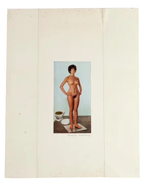 Sergio Barletta, Nude, Original Collage, 1975