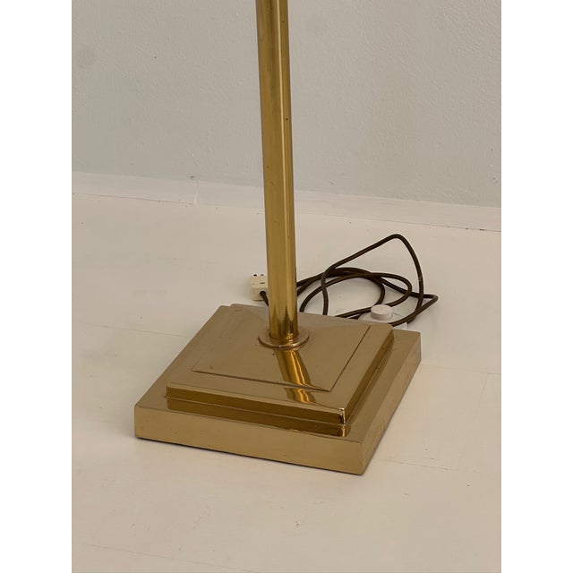 1980s Brass Floor Lamp, 1980s For Sale - Image 5 of 12