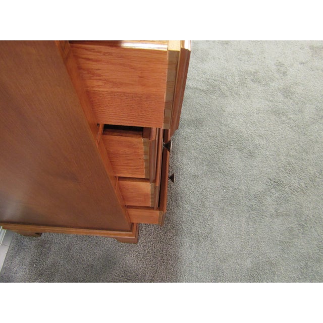 Wood Hitchcock Solid Maple Chest of Drawers For Sale - Image 7 of 8