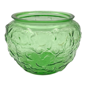 Vintage e.o. Brody Crinkle Glass Flower Vase